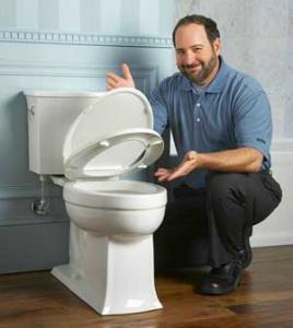 our Santa Monica team installs eco friendly toilets